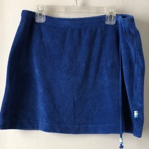 Well worn Express terry cloth skirt